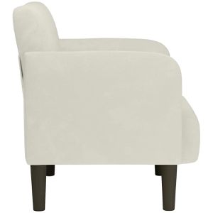 Produktbild für Loungesessel vidaXL 4100585, creme