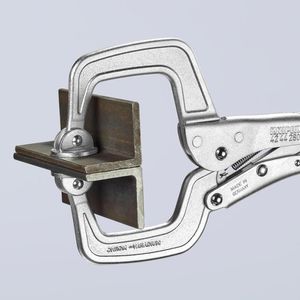 Produktbild für Gripzange Knipex 42 44 280, Schweiß-Gripzange