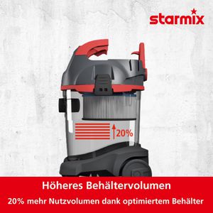 Produktbild für Nass-Trockensauger Starmix uClean LD-1435 PZ