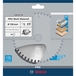 Produktbild für Kreissägeblatt Bosch PRO Multi Material 2608641195