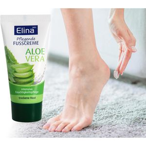 Produktbild für Fußcreme Elina-med Aloe Vera, feuchtigkeitsspendend