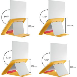 Produktbild für Laptop-Ständer Leitz Ergo Cosy, aus Kunststoff