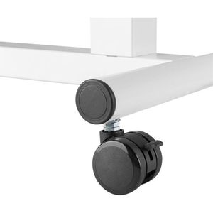 Produktbild für Beistelltisch LogiLink EO0041, weiß, aus Holz / Metall