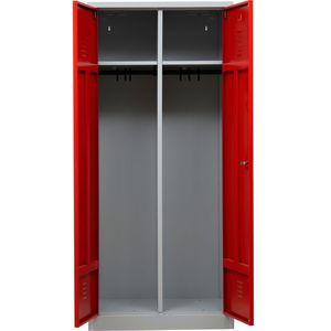 Produktbild für Spind G-Office WRC/2.1880.V2, Doppelspind, rot