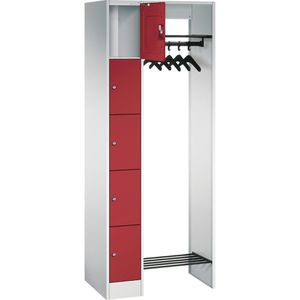 Produktbild für Schließfachschrank CP-Möbel Serie 8070, rot