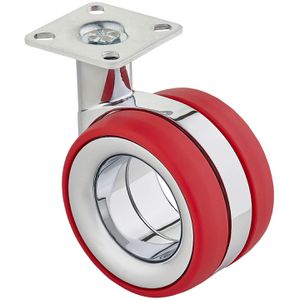 Möbelrolle SO-TECH 133233, mit Anschraubplatte
