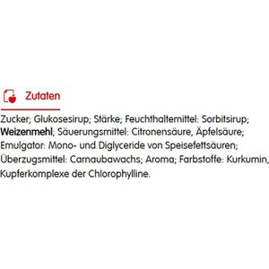 Produktbild für Fruchtgummis Haribo Pasta Basta Apfel sauer