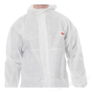 Produktbild für Schutzanzug 3M 4520M, weiß