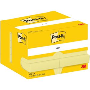 Produktbild für Haftnotizen Post-it Notes, 656-CY, gelb