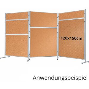 Stellwand Franken ECO EL-UTK150, für Stellwandsysteme