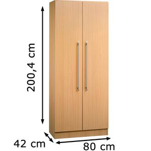 Produktbild für Aktenschrank Hammerbacher N-Serie, aus Holz