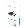 Zusatzbild USB-Adapter LogiLink UA0054A, für Drucker 1,8m