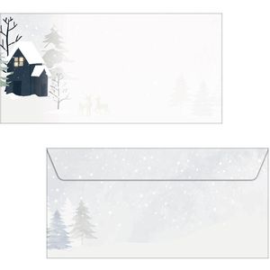 Produktbild für Weihnachtsumschläge Sigel DU601, DIN lang