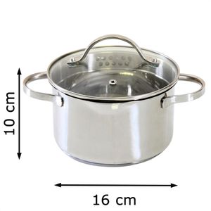 Produktbild für Kochtopf Axentia Pado 221080, 1,5 Liter