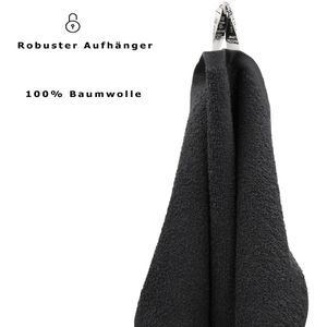 Produktbild für Handtuch Betz Berlin Set, graphit, 100% Baumwolle, 360 g/m²