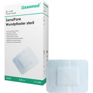 Produktbild für Pflaster Saxomed SensiPore, 25 Strips