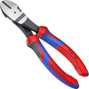 Seitenschneider Knipex 74 02 180, Kraft-Seitenschneider