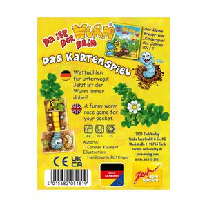 Produktbild für Kartenspiel Zoch 601105181, Da ist der Wurm drin