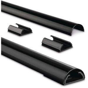 Kabelkanal Hama 220990 schwarz