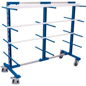 Produktbild für Tragarmwagen VARIOfit sw-310.007, ausziehbar &amp; Abrollsicherung