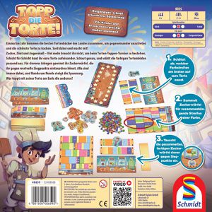 Produktbild für Brettspiel Schmidt-Spiele 40659, Topp die Torte!