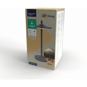 Produktbild für Tischlampe Müller-Licht Lily, schwarz, LED, warmweiß