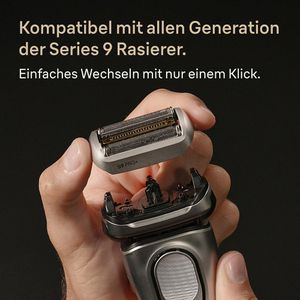 Produktbild für Scherkopf Braun 96M Ersatzscherteil, silber