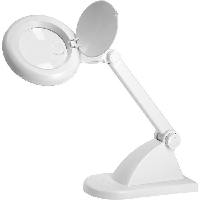 Led lampe mit vergrößerungsglas 3 und 12 dioptrie