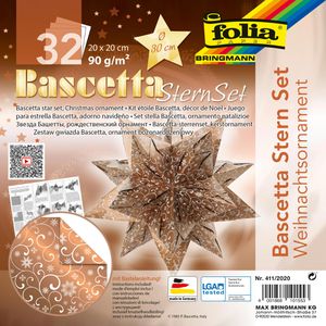 Produktbild für Faltblätter Folia 411/2020 Bascetta Stern Eisblume