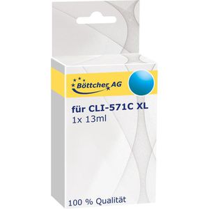 Produktbild für Tinte Böttcher-AG für Canon CLI-571C XL