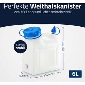 Produktbild für Wasserkanister Hünersdorff 817110, Weithalskanister