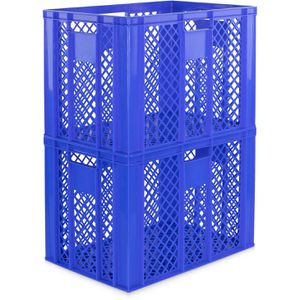 Produktbild für Eurobox Alpha-Paletten blau, 80 Liter, lebensmittelecht