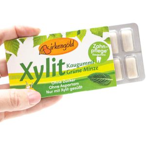 Produktbild für Kaugummis Birkengold Xylit Kaugummi Grüne Minze