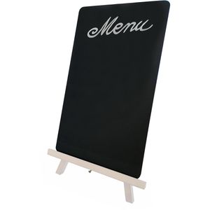 Produktbild für Kreidetafel Hendi 664070, mit Staffelei, schwarz