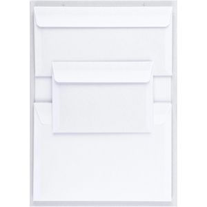 Produktbild für Briefumschläge ÖKI MIX weiß, verschiedene Größen