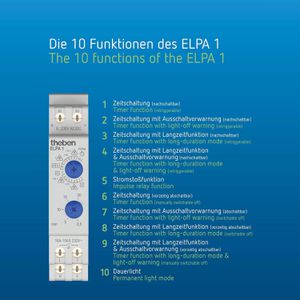 Produktbild für Treppenlichtzeitschalter Theben ELPA 1 TLZ
