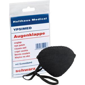 Augenklappe Holthaus Ypsimed, schwarz