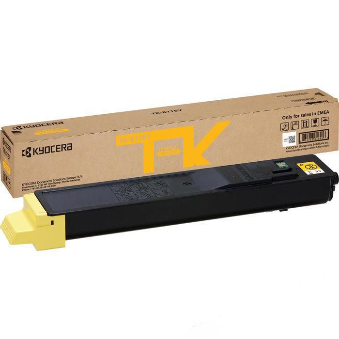 Kyocera Toner TK-8115Y gelb, 6000 Seiten - Böttcher AG