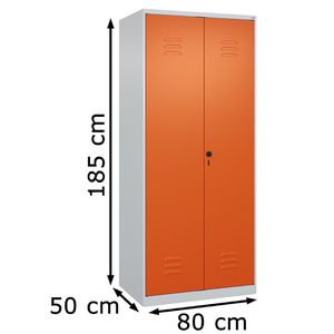 Produktbild für Mehrzweckschrank CP-Möbel Classic Plus, abschließbar, orange