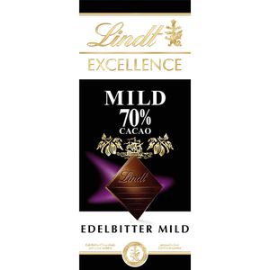 Produktbild für Tafelschokolade Lindt Excellence Edelbitter Mild