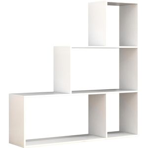 Produktbild für Bücherregal VCM Dubila M, 919172, weiß