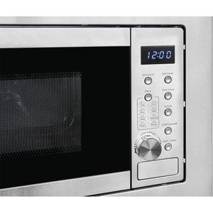 Produktbild für Mikrowelle Exquisit EMW20-DG-020 Inox, mit 1000 Watt Grill