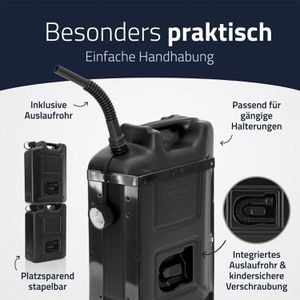 Produktbild für Benzinkanister Hünersdorff Profi 802042