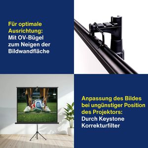 Produktbild für Beamer-Leinwand Magnetoplan 202501939