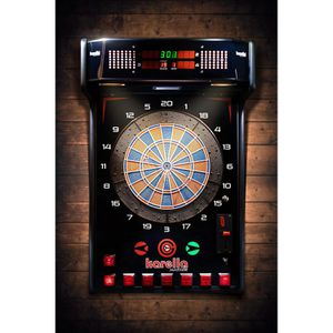 Produktbild für Dartscheibe Karella E-Master mit Münzprüfer, elektronisch
