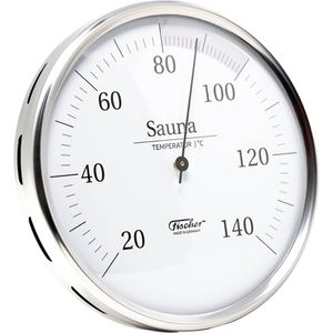 Saunathermometer Fischer-Feingerätebau 198.01, Ø 160 mm