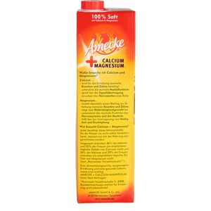 Produktbild für Saft Amecke + Calcium Magnesium, ohne Zuckerzusatz