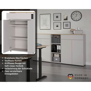 Produktbild für Aktenschrank Germania Lissabon, 4265-654 aus Holz