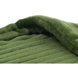 Produktbild für Kuscheldecke Gözze Cord Optik, 40067-85, dunkelgrün