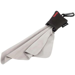 Brillenputztücher Hama Reinigungstuch Pocket, Schwarz, trocken